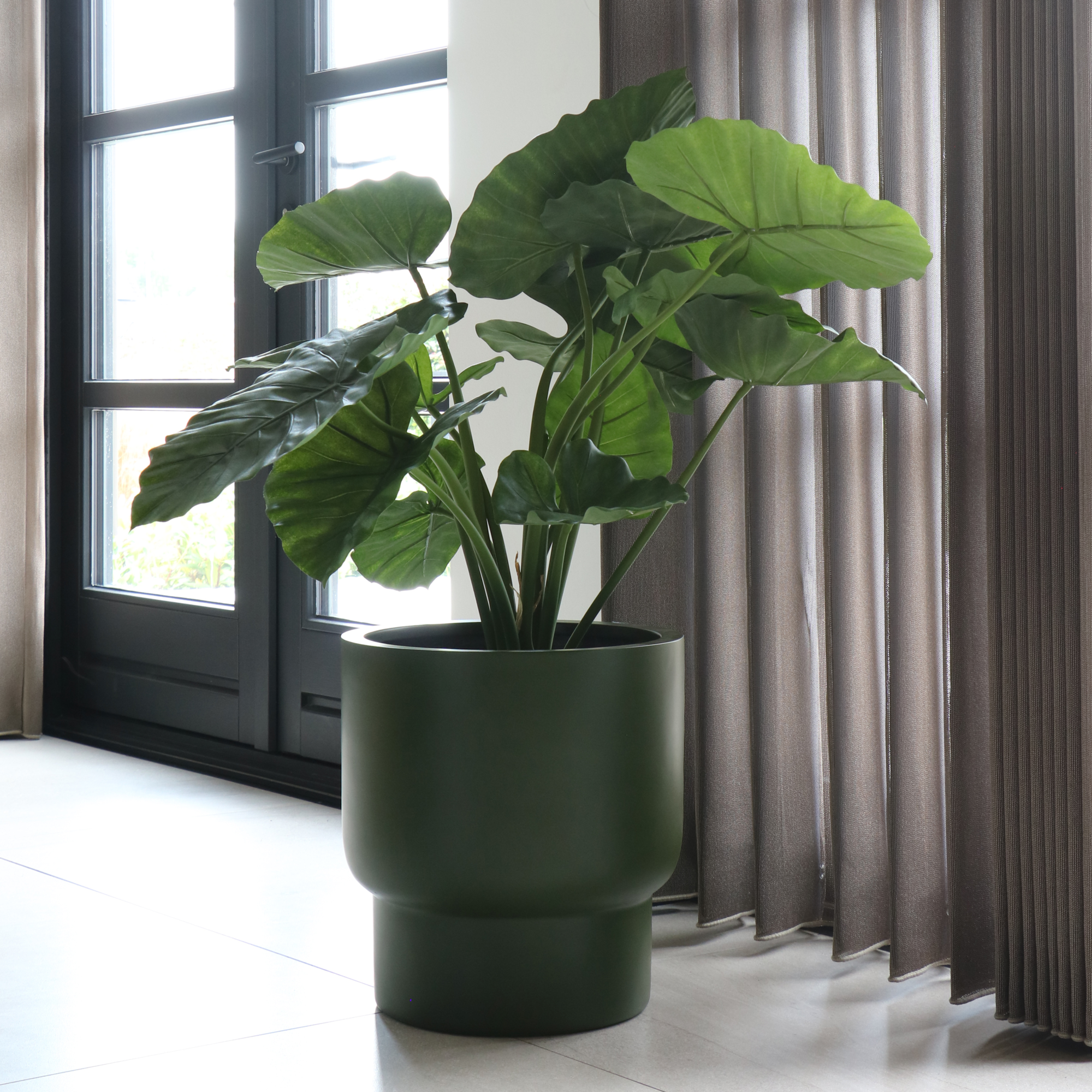 Plantenpot Roskilde M green Ø45 x H50cm