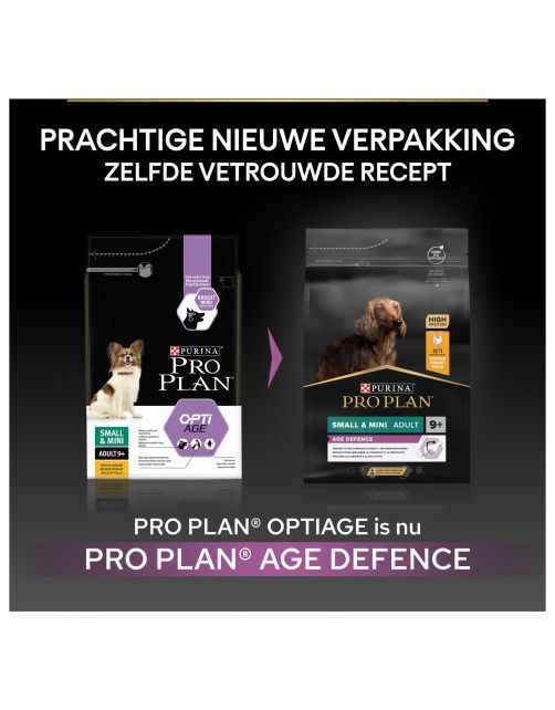 Pro Plan Dog Senior Small & Mini Breed - Hondenvoer - Kip 3 kg