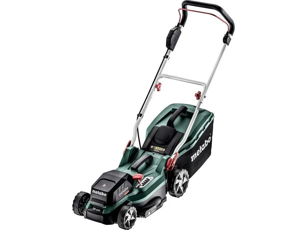 Metabo RM 36-18 LTX BL 36 - Græsslåmaskine - ledningfri - 18 V - 4000 opm - 36 cm - 12.6 kg - SOLO
