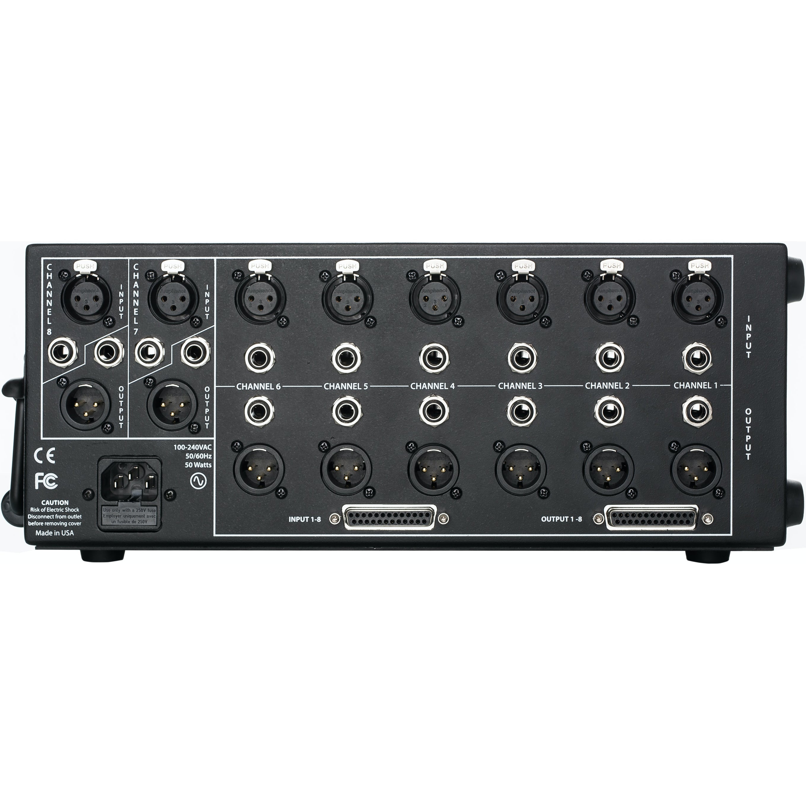 Rupert Neve R6 19 inch rack voor 500 serie modules
