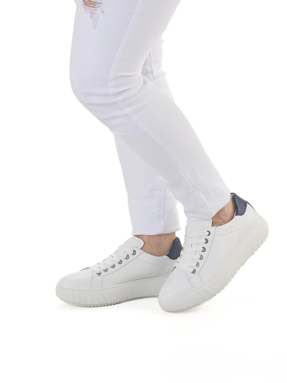 Sneaker Monaco weiß