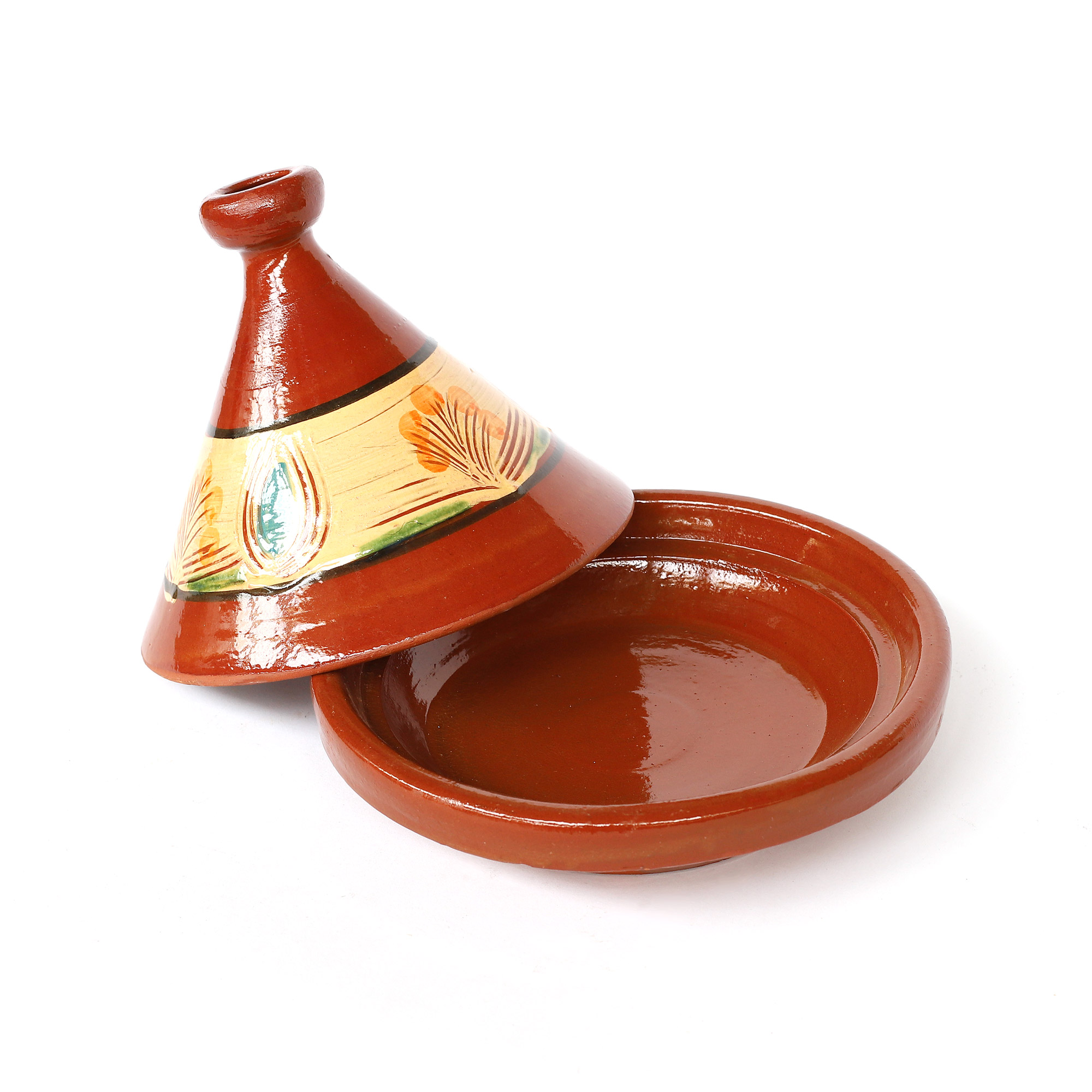 Tajine 'Oujda', braun, multicolor, Ø 25 cm zu 19,00