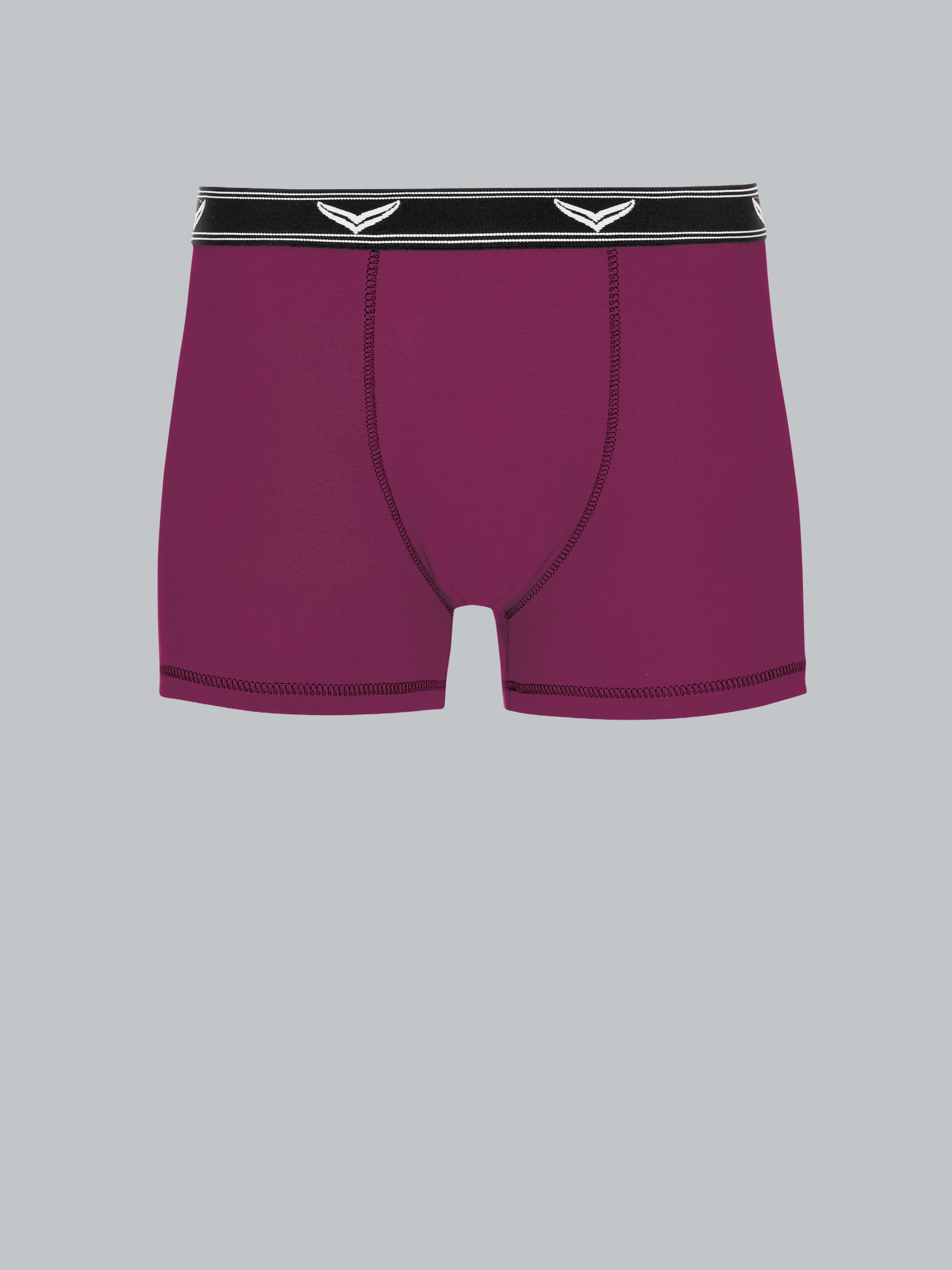 Pants aus Baumwolle/Elastan Sangria