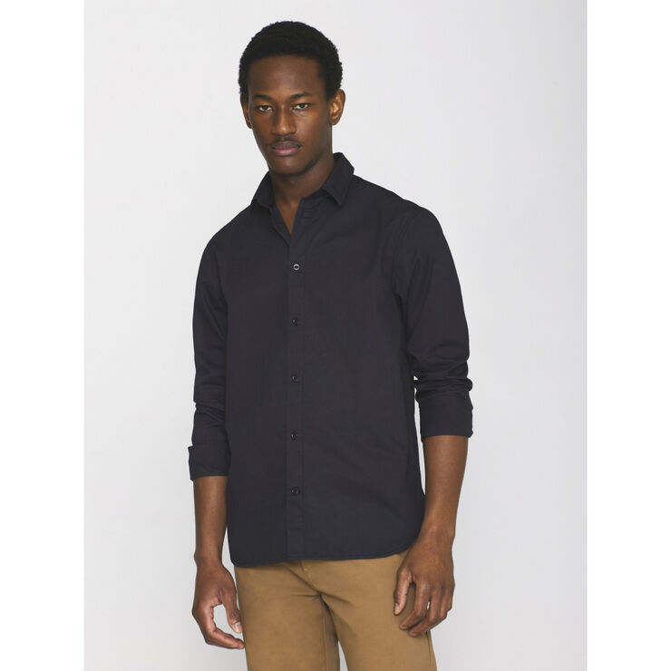 Knowledge Cotton Apparel ALF regular crispy cotton shirt - GOTS/Vegan 1300