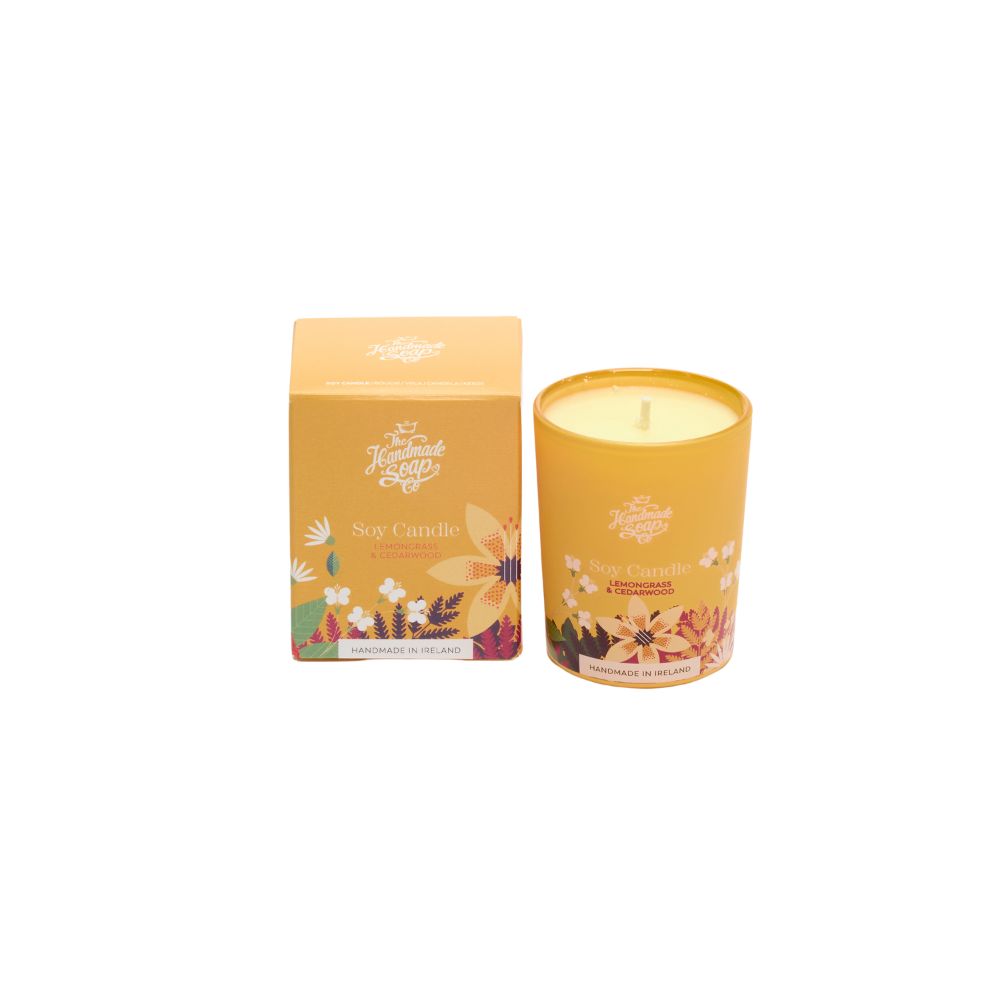 Handmade Soap Company Kerze Zitronengras 210g