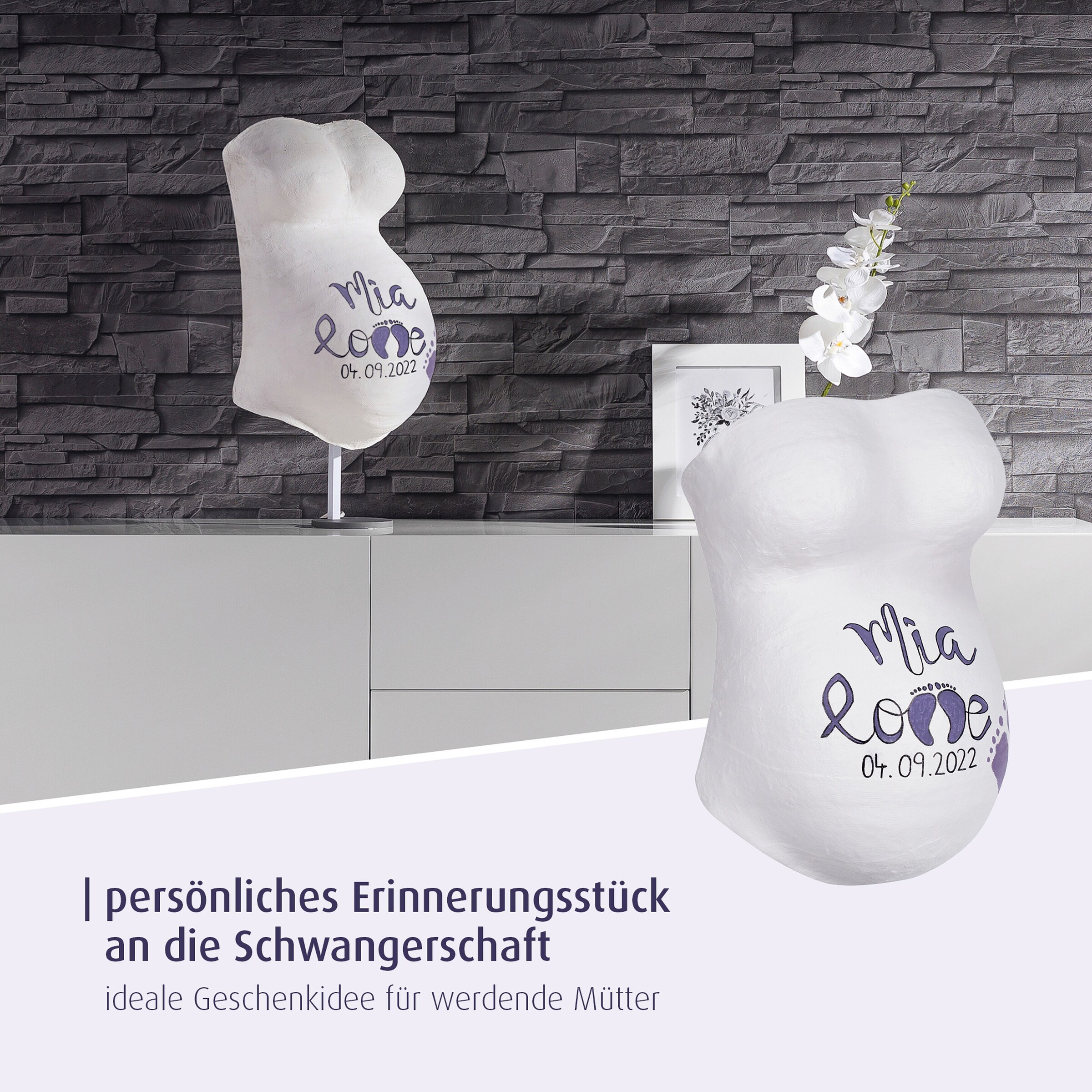 reer - reer mama Gipsabdruck-Set Babybauch