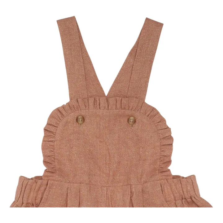 Donsje Combishort Bou en Lin | Vieux Rose
