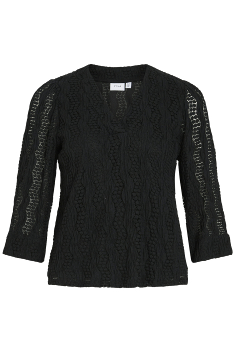 Vila zwarte dames blouse