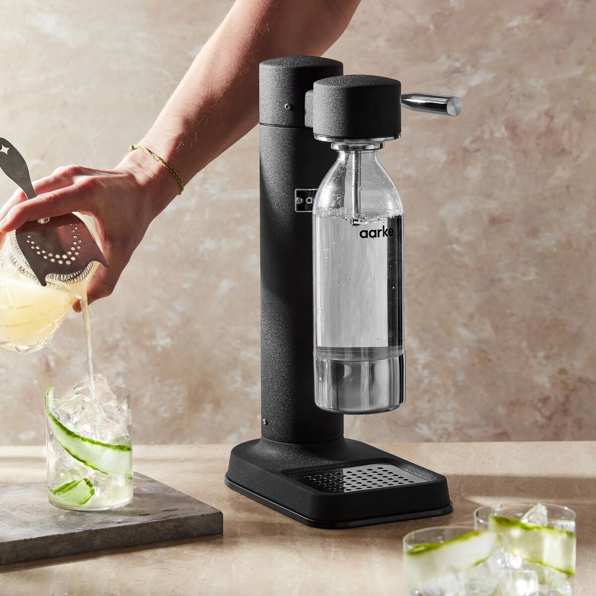 Drink Mixer Spruce Tonic + Carbonator 3, svart