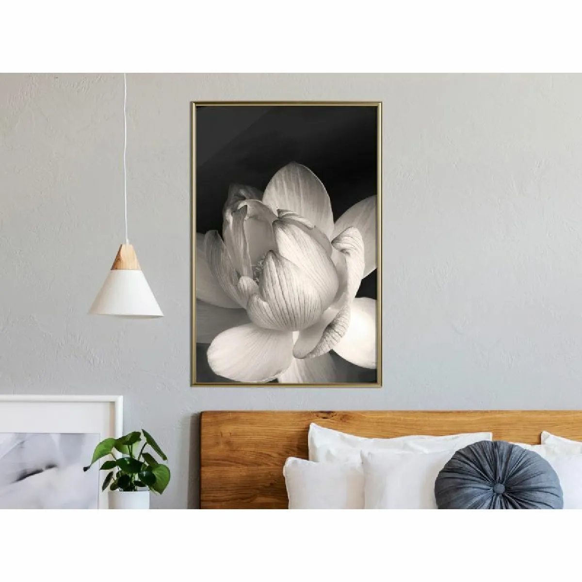 Paris Prix Affiche Delicacy of a Flower - Or