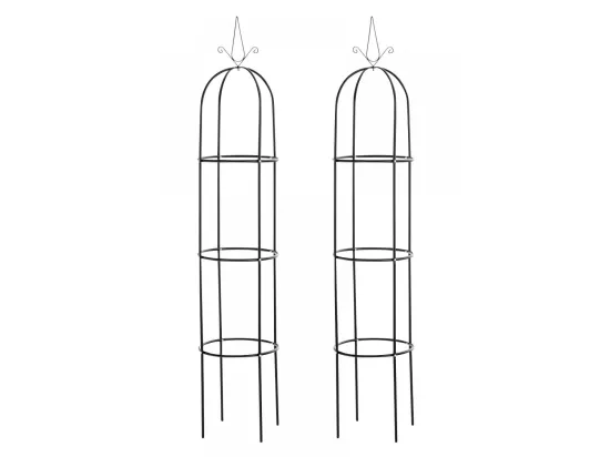 Lot de 2 Treillis - Métal & - Noir - Romantika V2