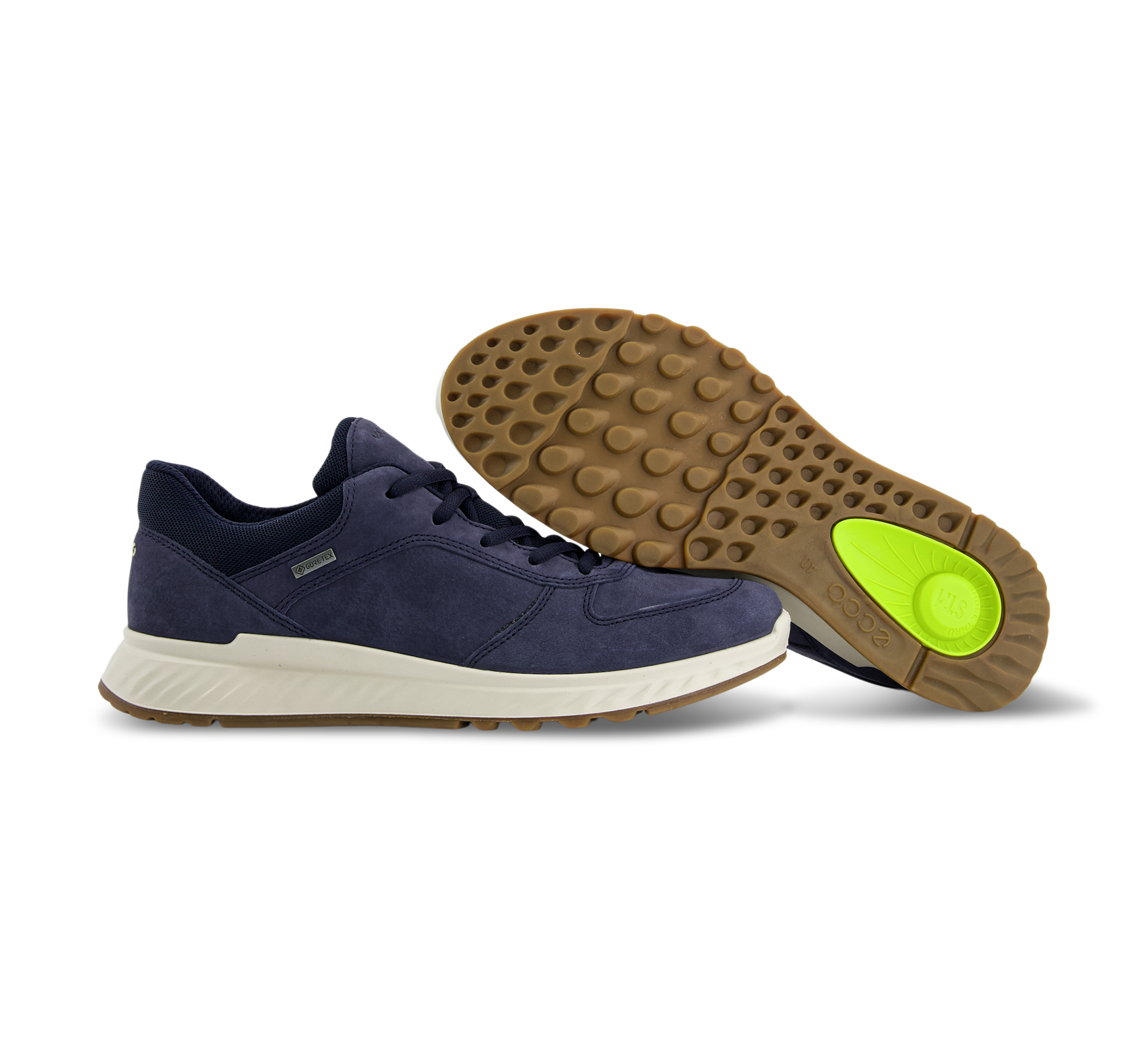 Ecco Exostride - Sneaker low blau