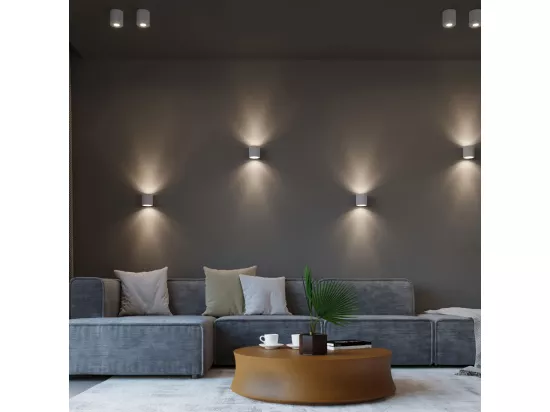 Sollux ORBIS Applique murale à 1 lumière, blanc cassé, G9