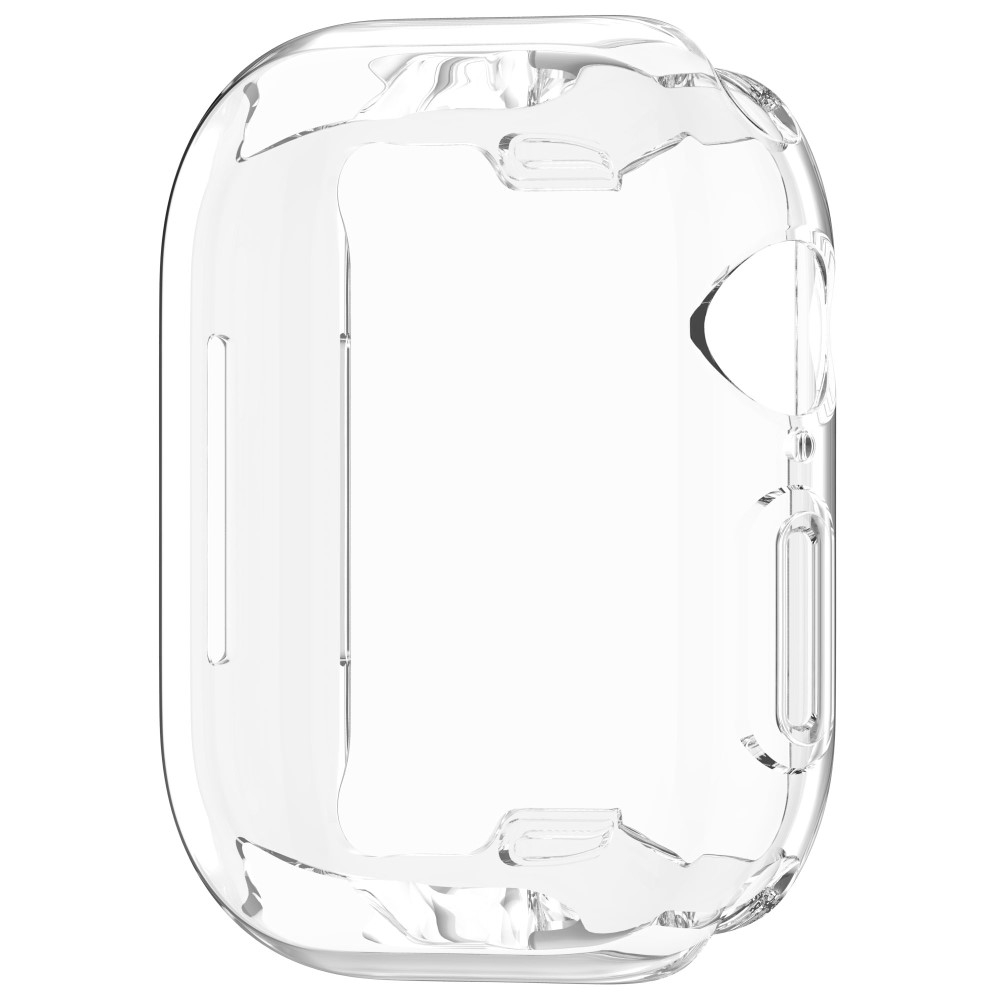 Apple Watch Series 11 / Series 10 (42mm) Gummi Bumper Case mit Displayschutz - Transparent