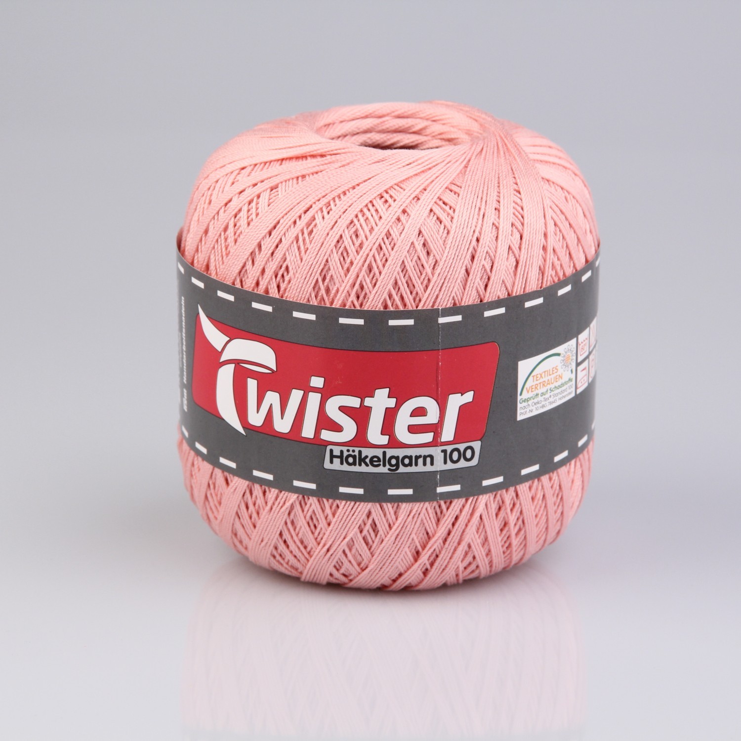 Häkelgarn TWISTER - rosa - 100g