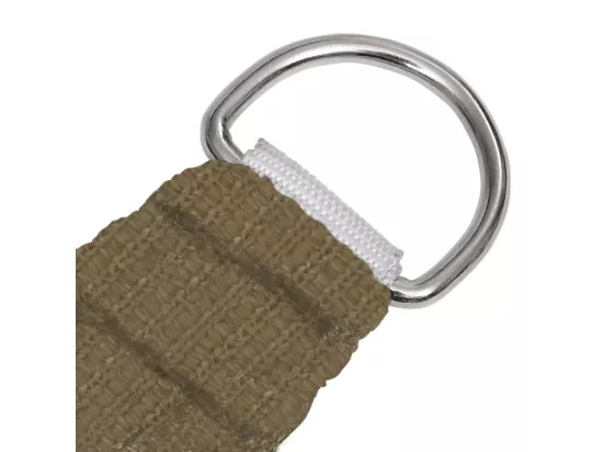 Voile d'ombrage 160 g/m² Taupe 5x7x7 m PEHD