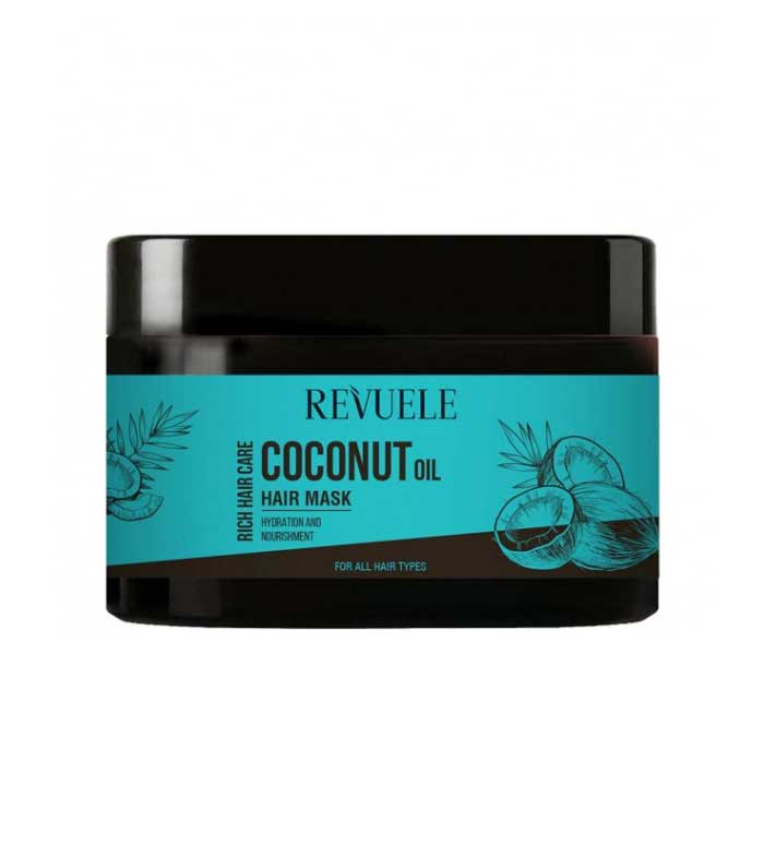 Revuele - Máscara hidratante e nutritiva coconut Oil - Todos os tipos de cabelo