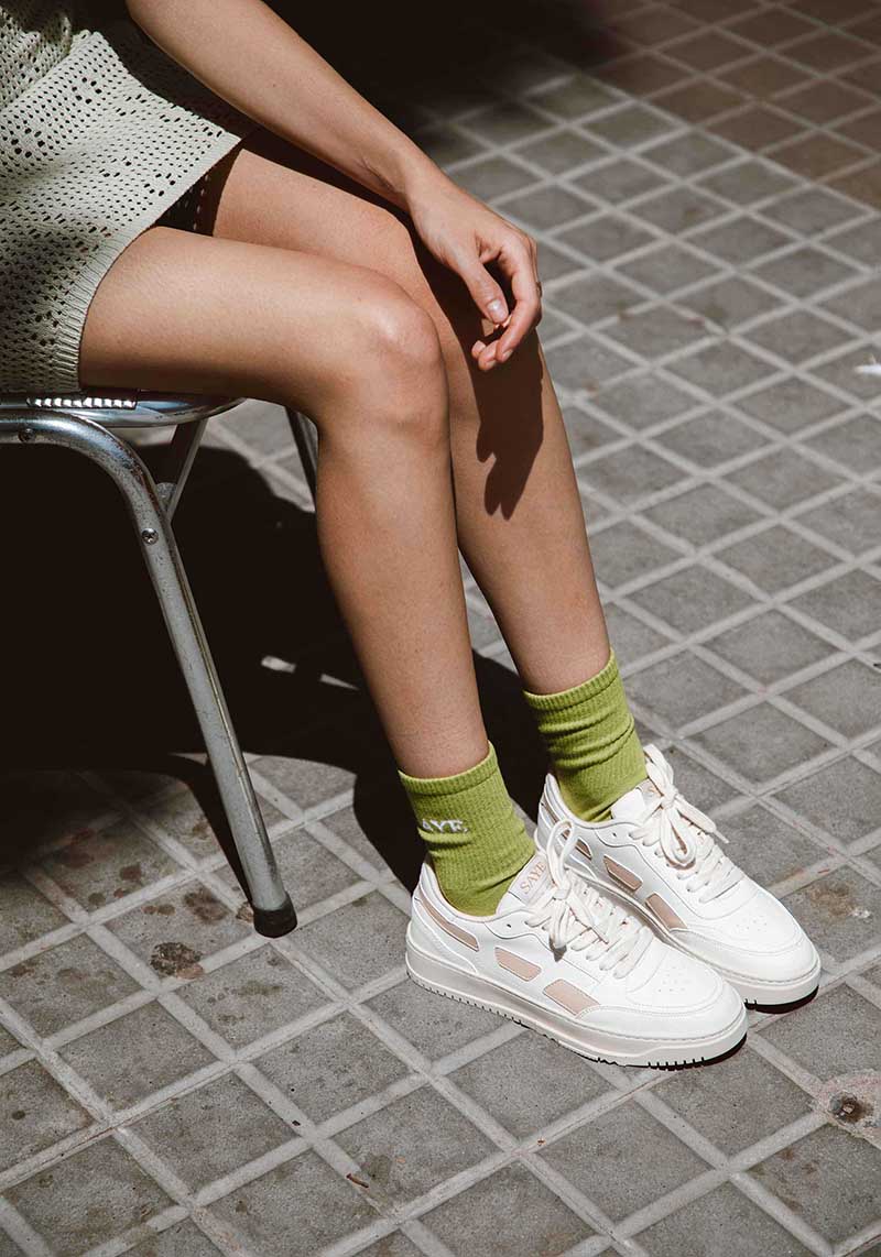 Saye Sneakers Modelo '82 Hybrid Beige - Vegan