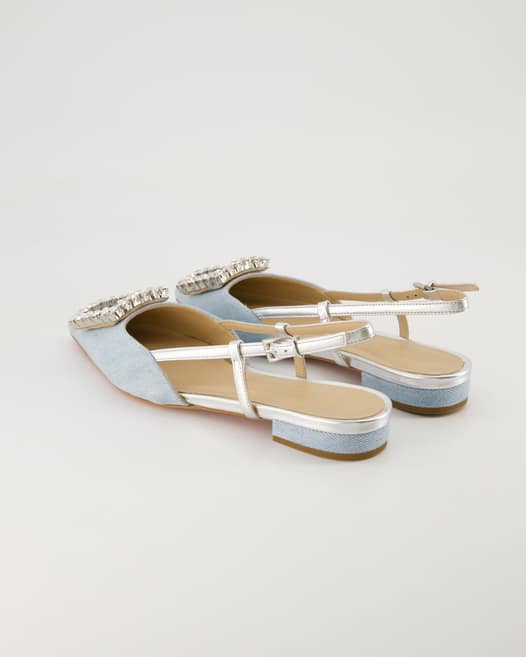 Konstantin Starke Lavanda Slingpumps in Blau