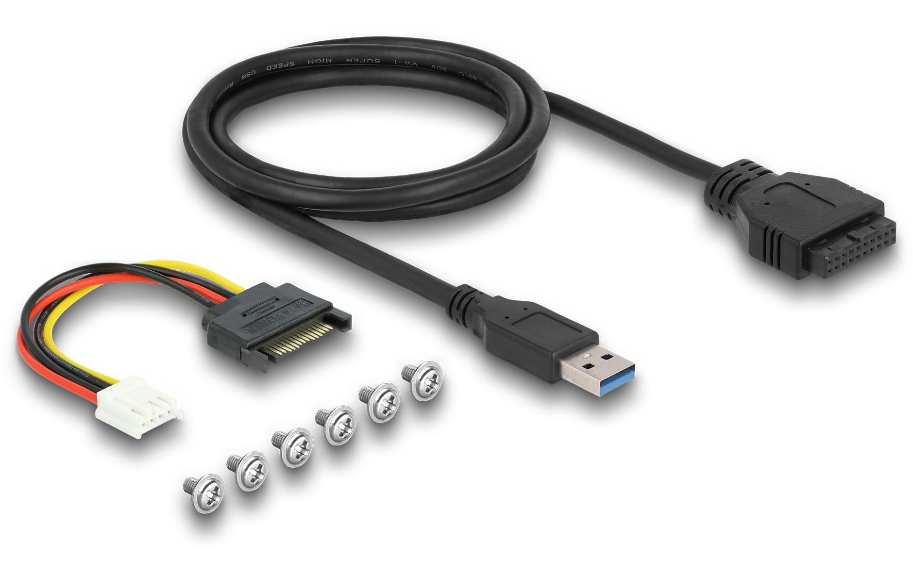 Front Panel 64155 2 x USB Type-C + 2 xUSB Typ-ADelock 3.5″ USB 5 Gbps Front Panel 2 x USB Type-C + 2 x USB Typ-A