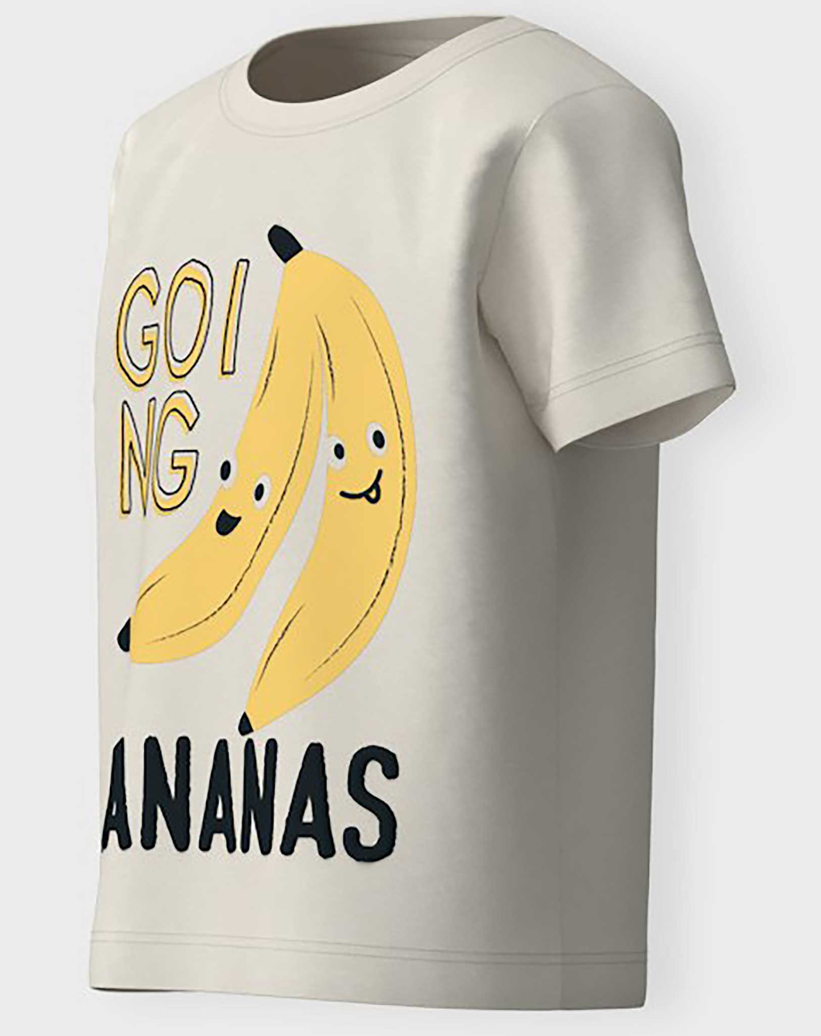 T-Shirt NMMDEFRUIT GOING BANANAS in jet stream