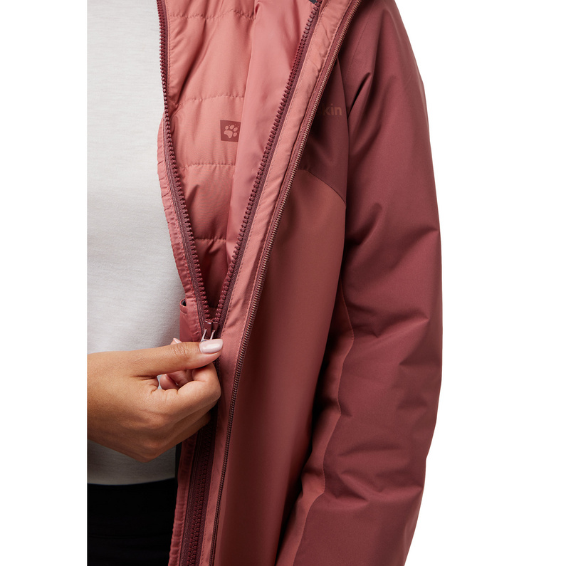 Jack Wolfskin Damen Hunberg 3in1 Jacke