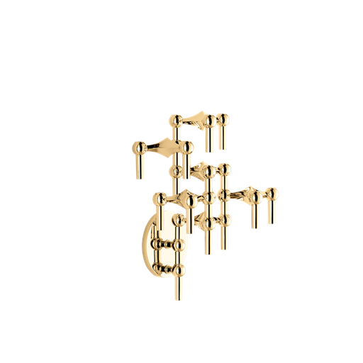 Stoff Nagel Wall Hanger Lysestage Vægophæng, Solid Brass