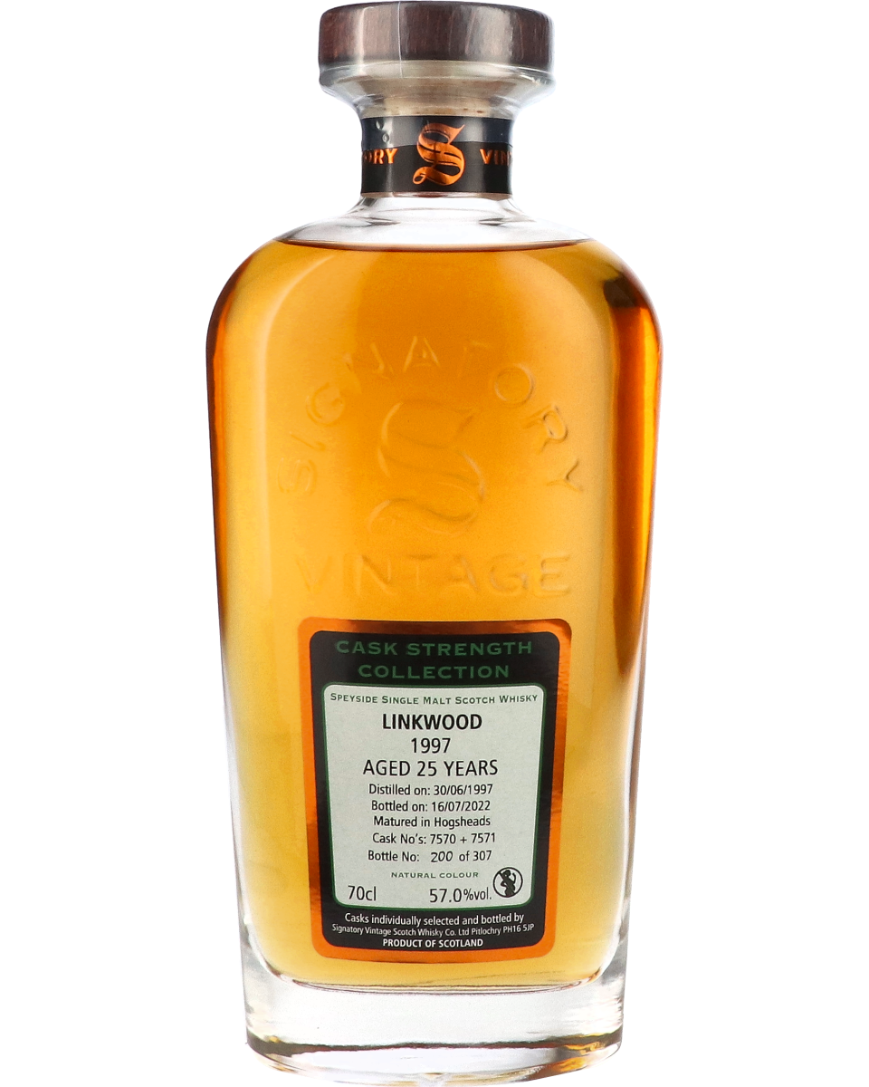 Linkwood 25 Year 1997 Signatory Cask Strength 57% 70 cl