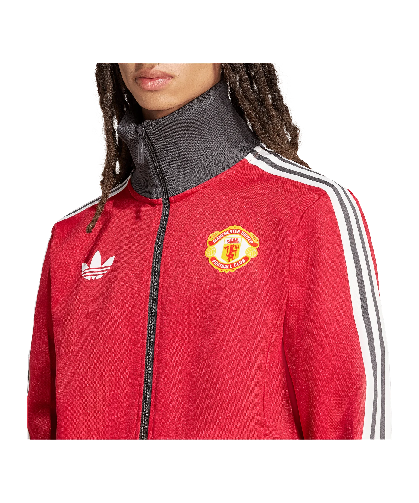 adidas Originals Manchester United Beckenbauer Sweatshirt Rot