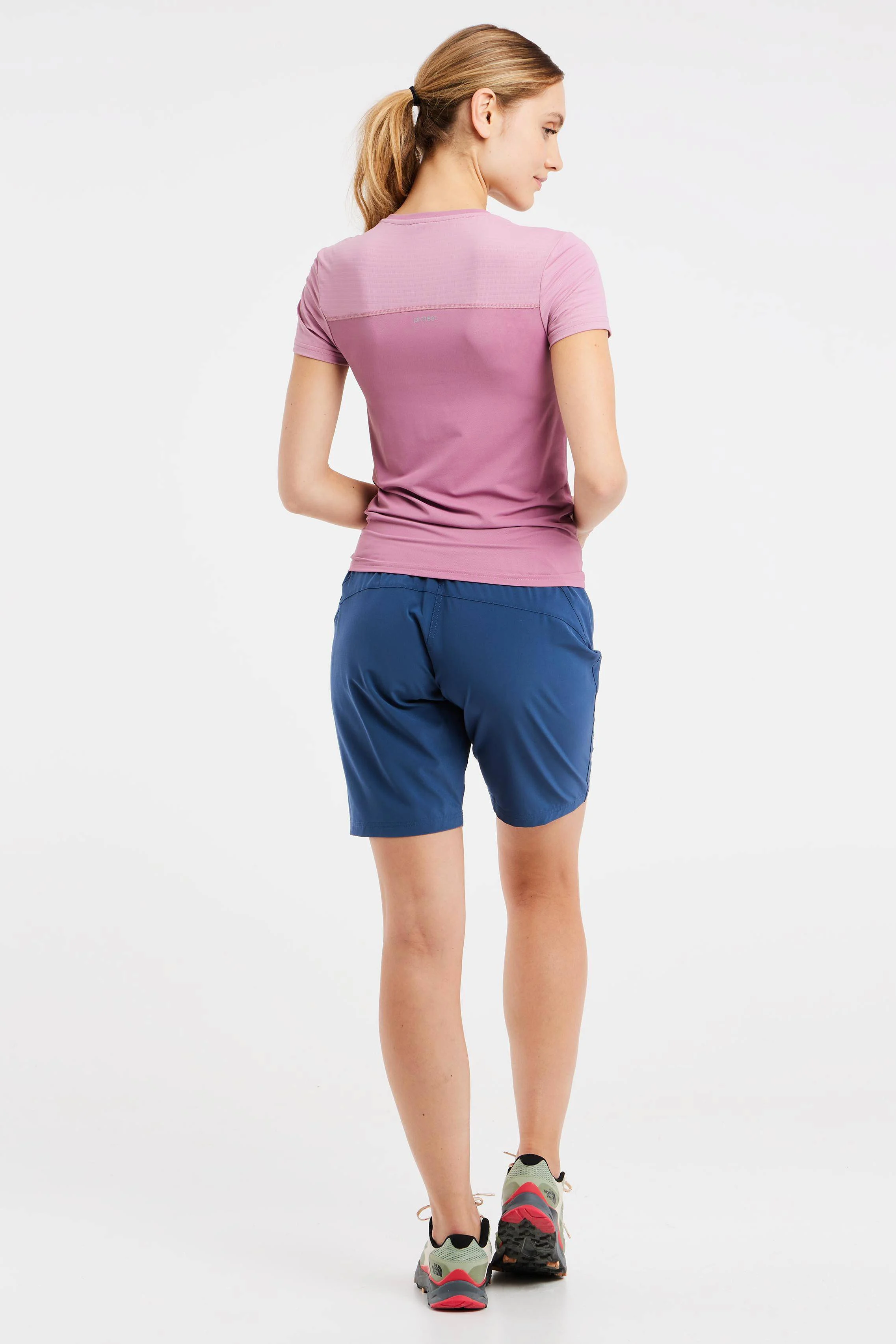 Protest outdoor T-shirt Safou roze