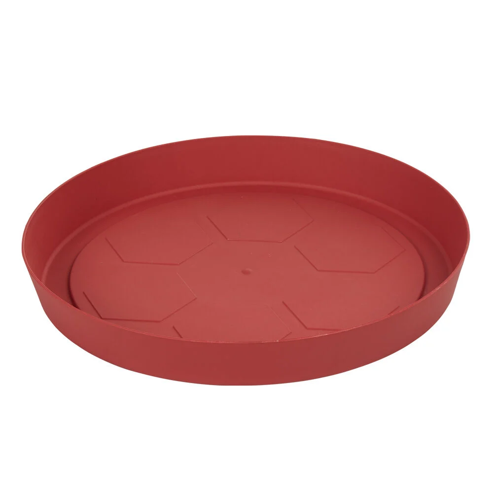 Soucoupe plastique pour pot rond 43 L rouge