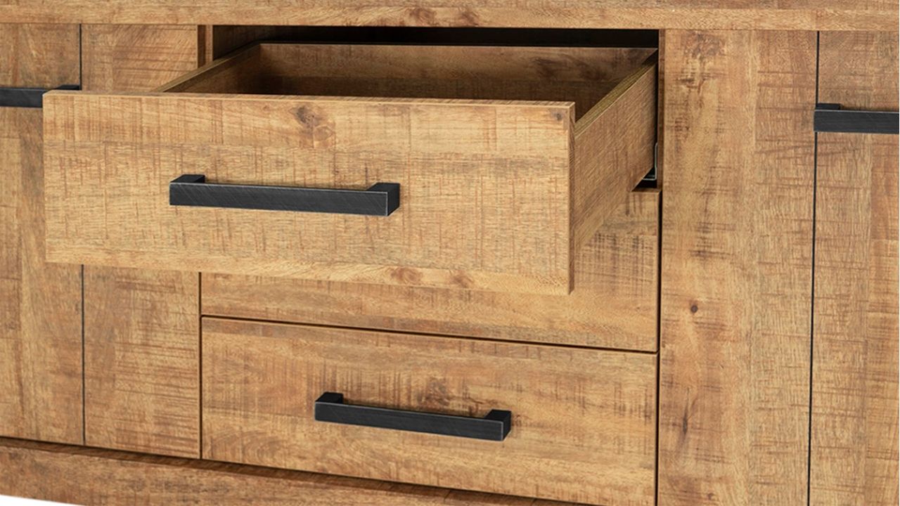 Dressoir Jatoba - City B180 x D48 x H80 cm