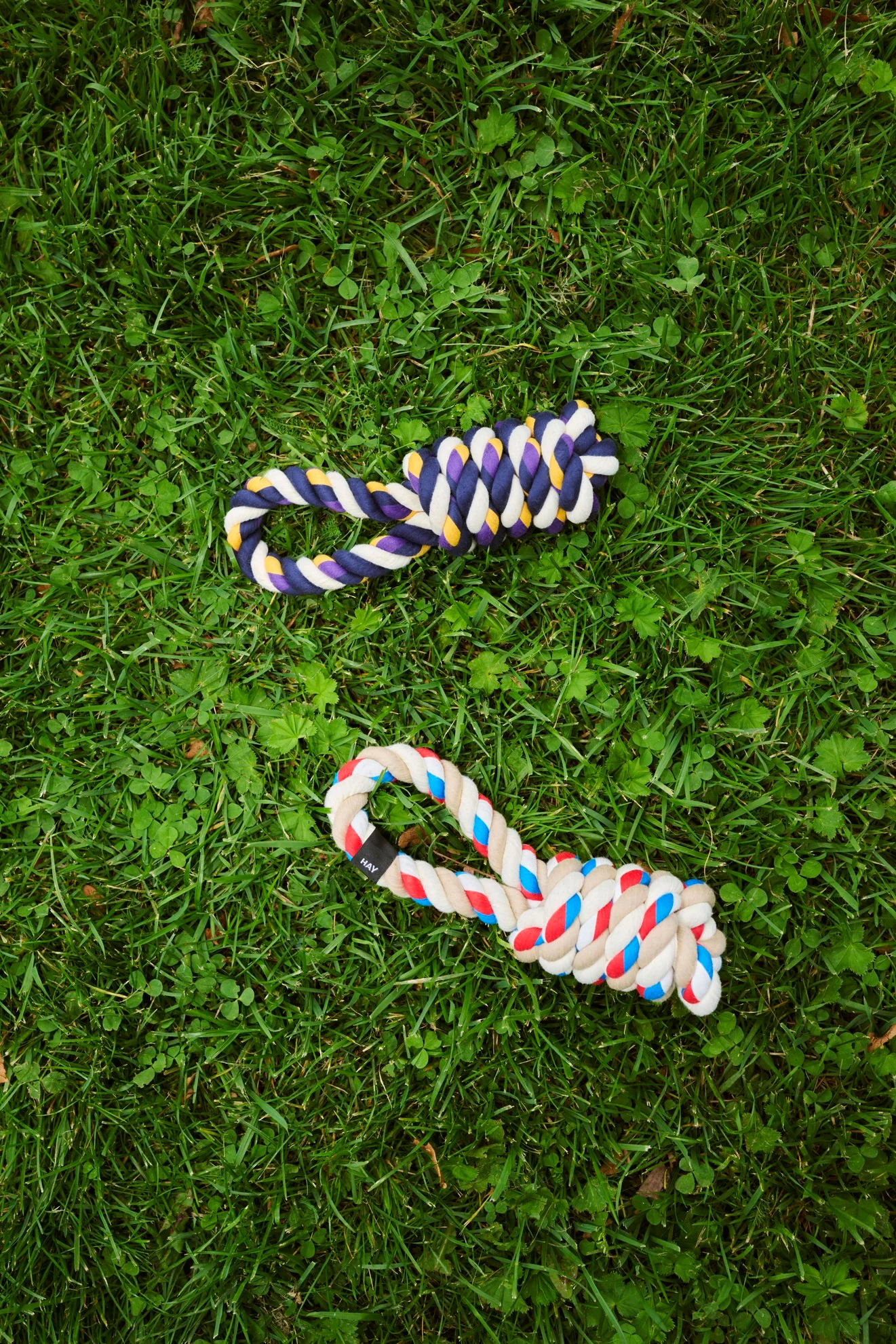 HAY  Rope hundelegetøj - Blue/purple/ochre
