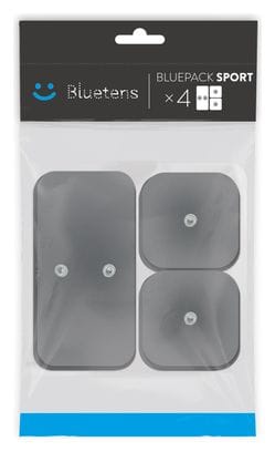Pack électrodes tailles S M Bluetens Duo Sport - 12 électrodes