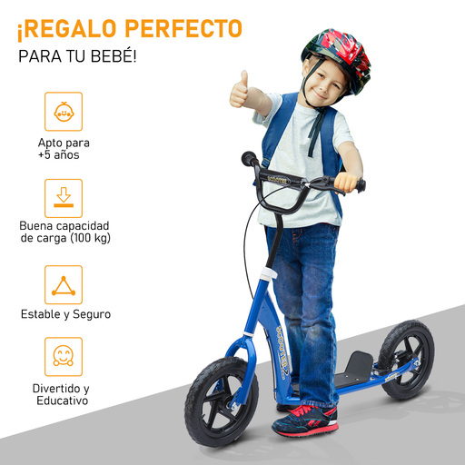 Patinete Homcom 371-027bu