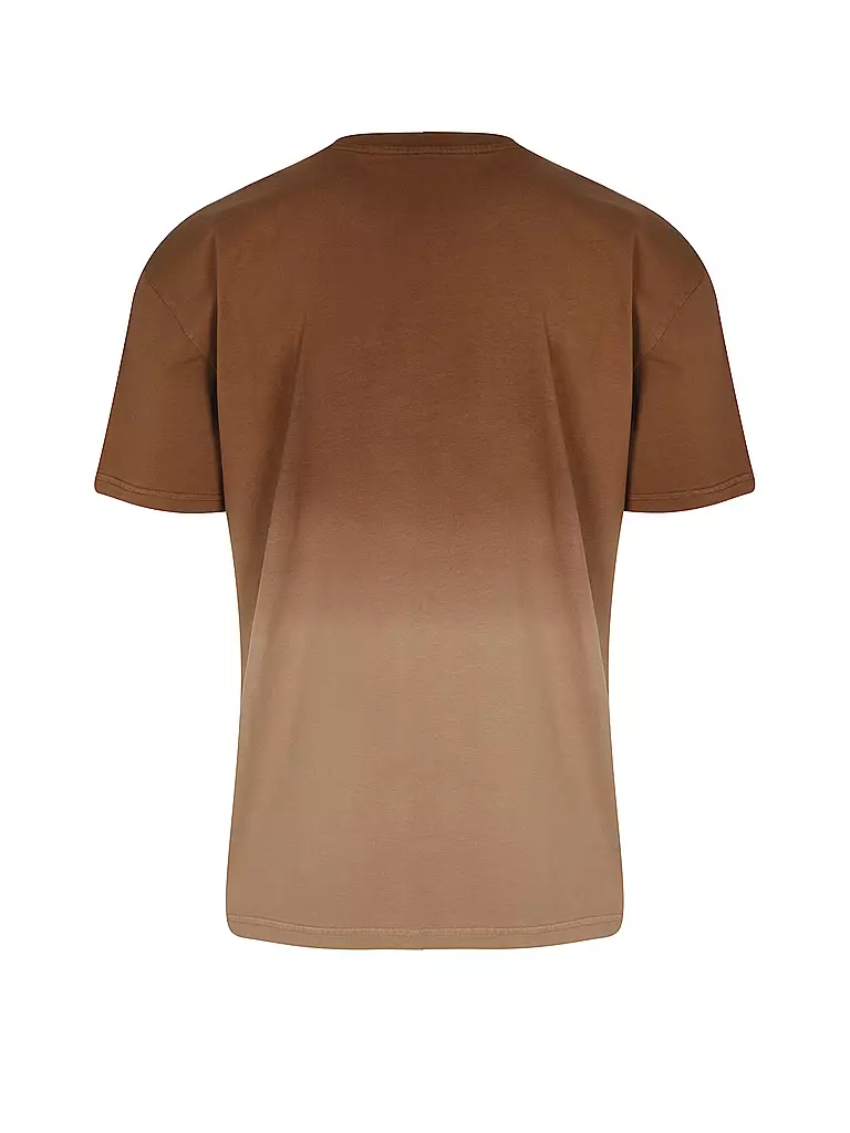 JW ANDERSON T-Shirt LOGO GRADIENT TEE braun