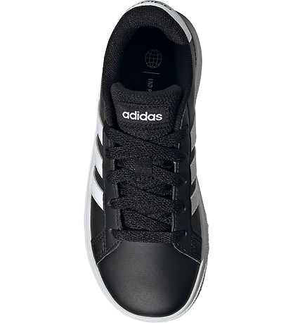 adidas Performance Sko -  Grønd Court 2.0 K - Sort/Hvid