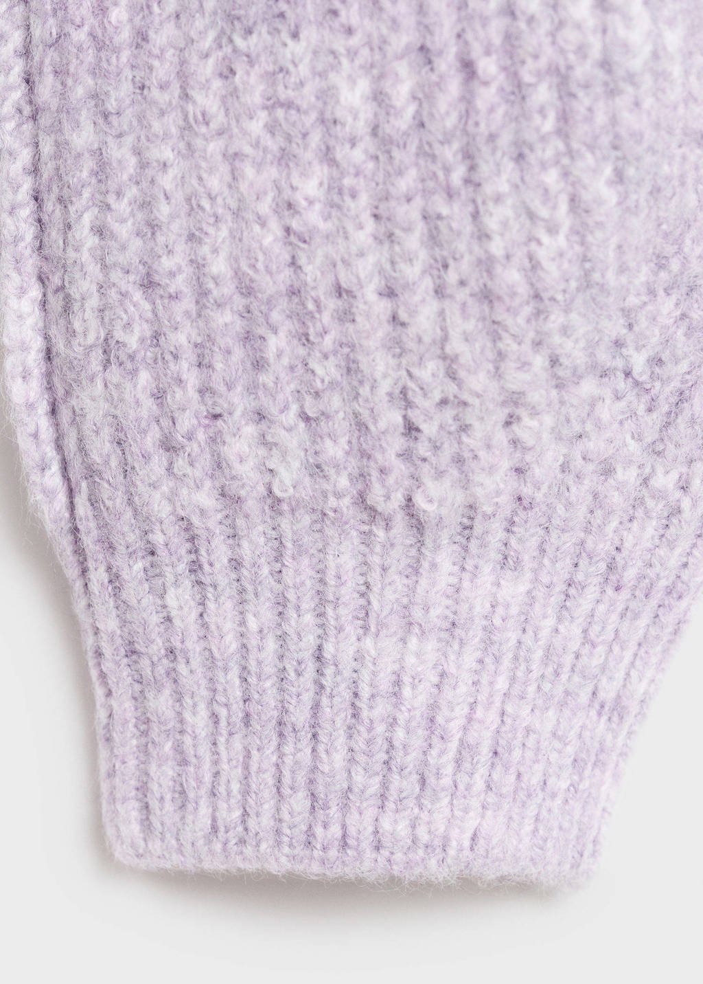 Mango Kids trui lila gebreid