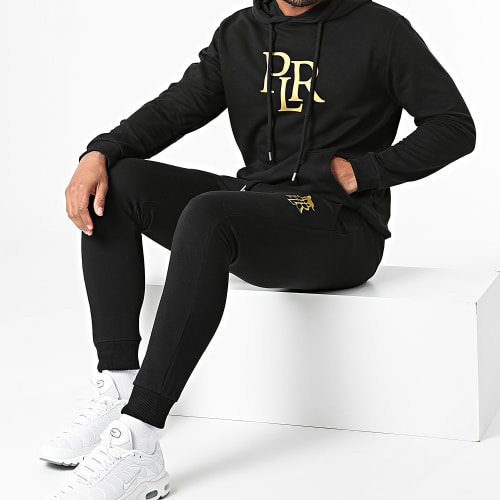 Ensemble De Survêtement PLR Noir Doré