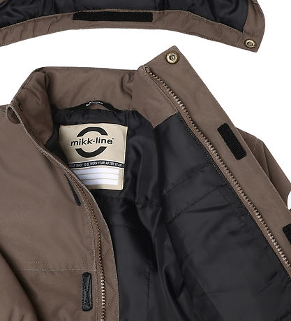 Mikk-Line Winterjacke m. Wärme - Chocolate Chip