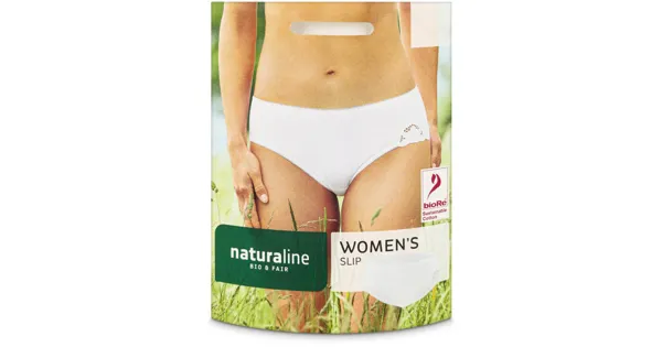 Naturaline Textil Damen Slip weiss XL