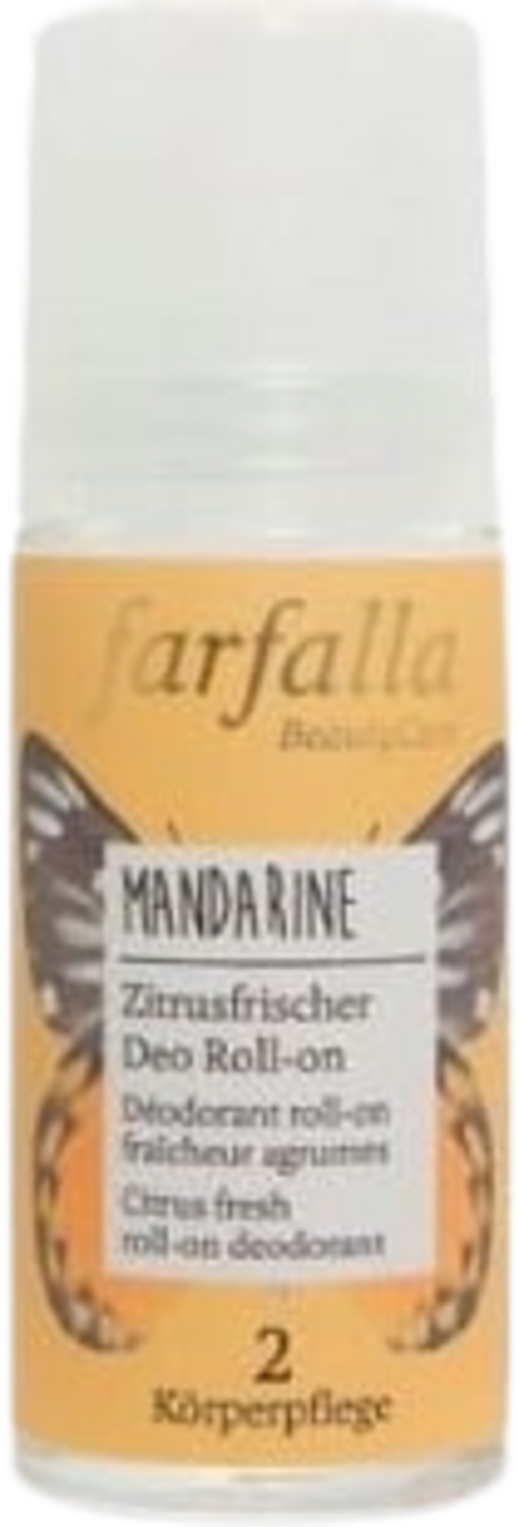 farfalla  Deo Roll-On Mandarine, 50 ml