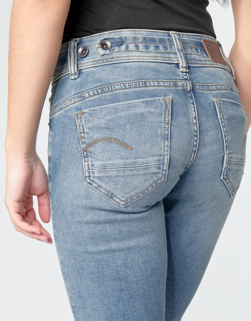 G-Star Raw - MIDGE MID STRAIGHT WMN - Bleu