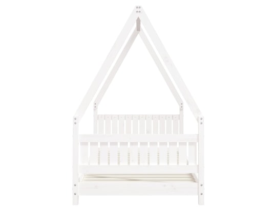 VIDAXL - Lit enfant Cadre de lit pour enfants blanc 90x200 cm bois de pin massif