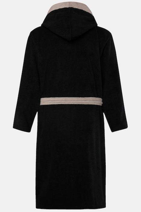 Men+ Bademantel, Frottee, Kapuze, bis 8 XL