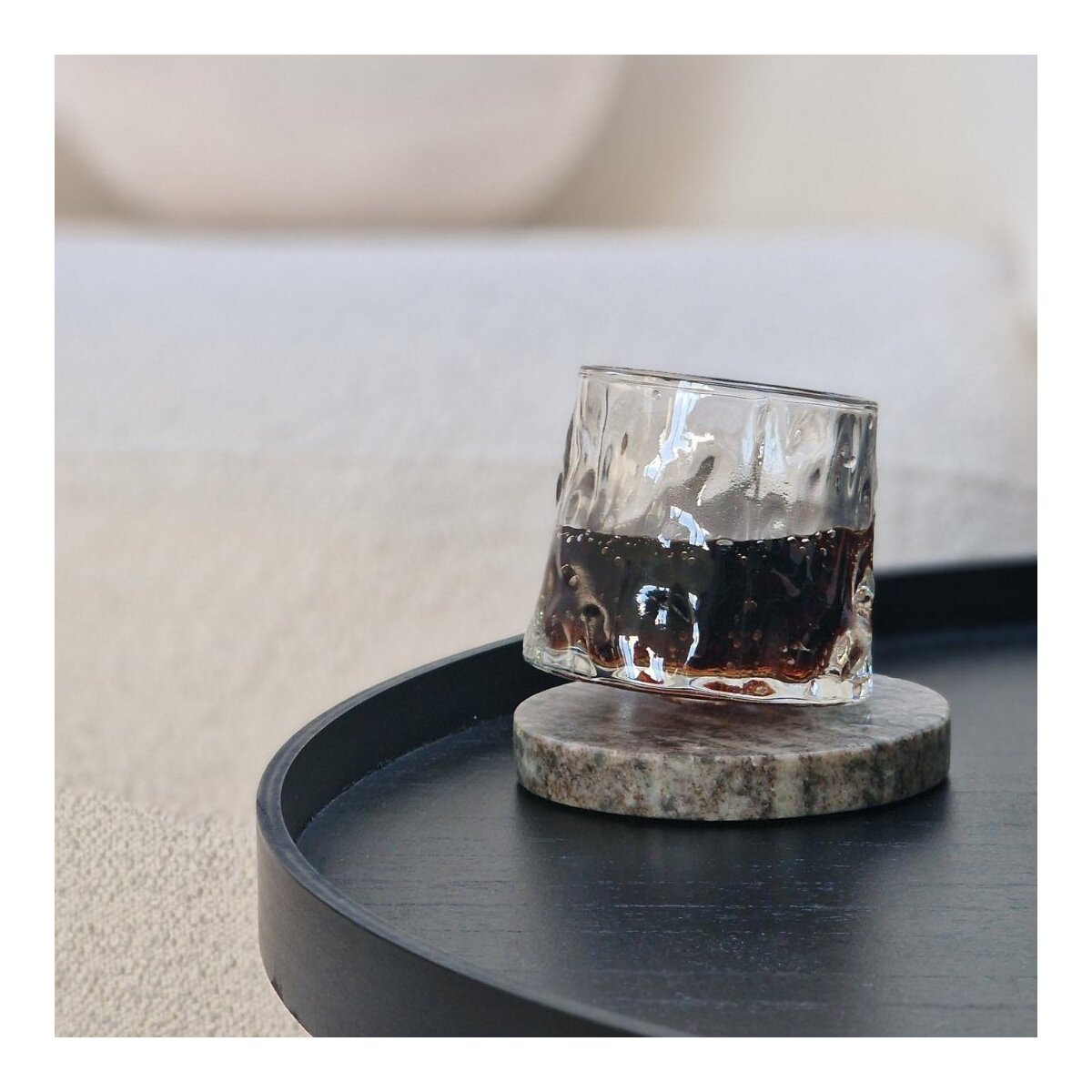 2er Set Whiskyglas Whisky Iceberg - Glas Wasserglas Saft - 180 ml