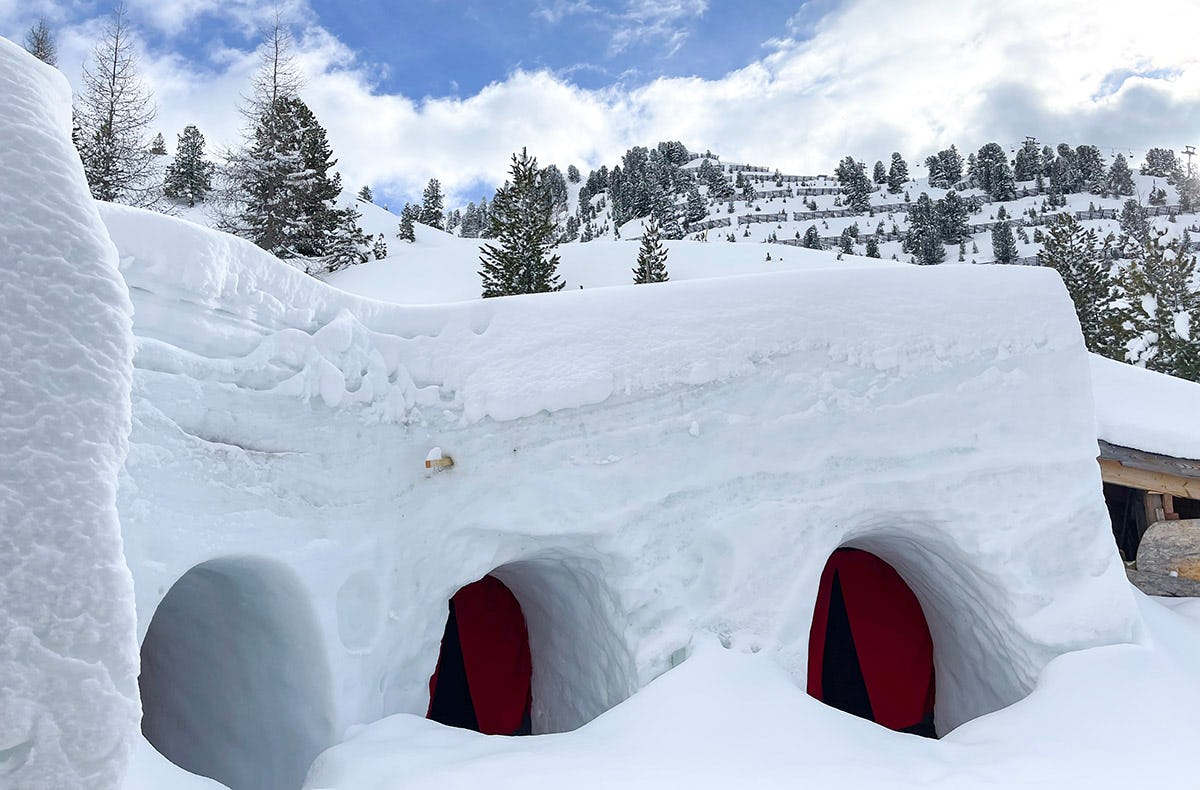 Übernachtung im Kristall Iglu Ötz für 2 (1 Nacht)