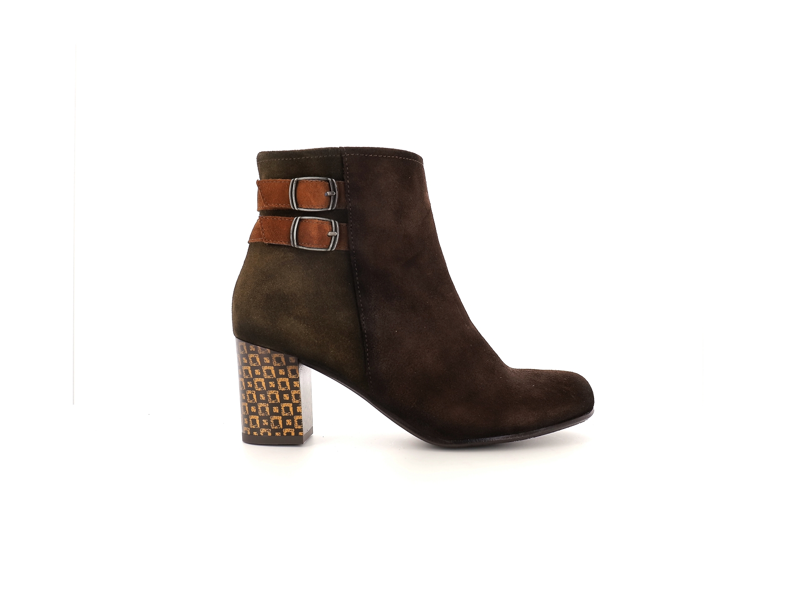 Dorking-D8921 Cuir gras Marron Foncé