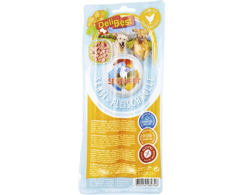 Delibest Sensi Pet Kippenvleesrol, 2 x 400 g
