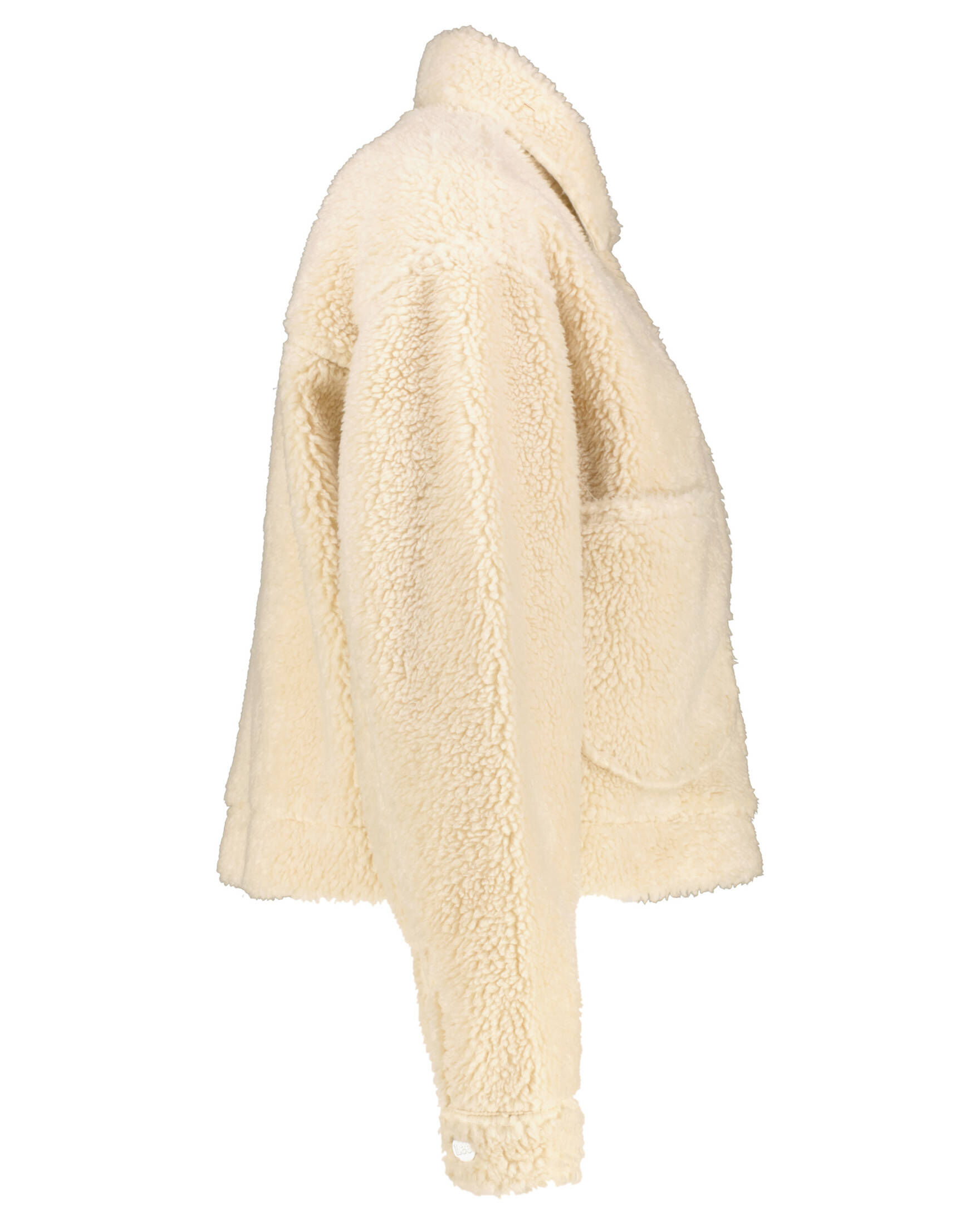 Lee| Damen Teddyjacke CROPPED SHERPA JACKET ECRU 112320654